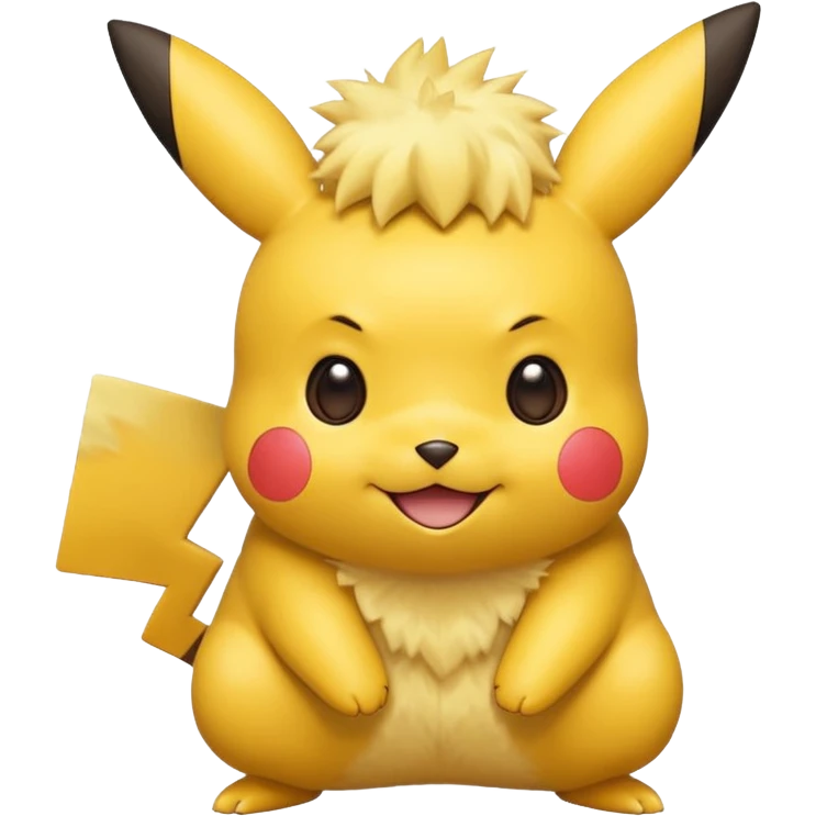 cute pikachu emoji