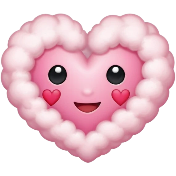 Love cloud emoji