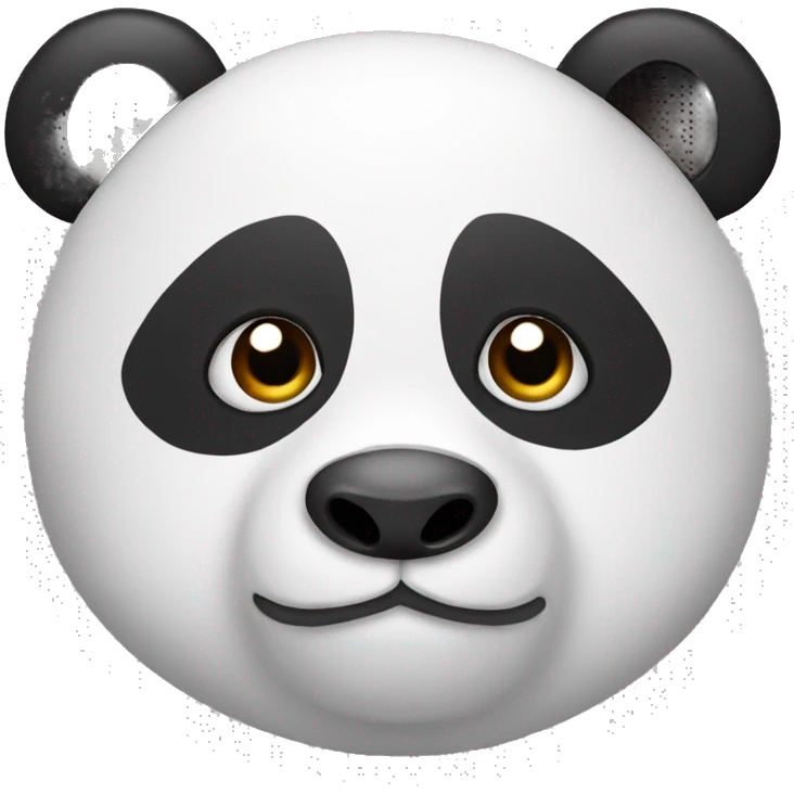 Panda con moño  emoji