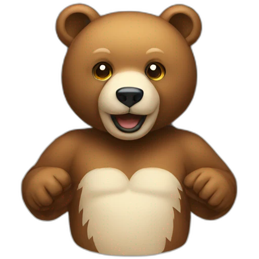winged bear  emoji