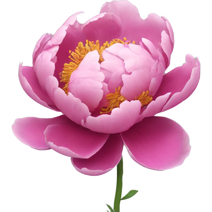 Peony emoji