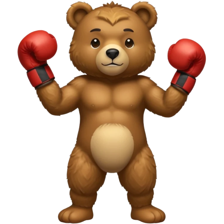 Bear wearing boxing gloves





 emoji