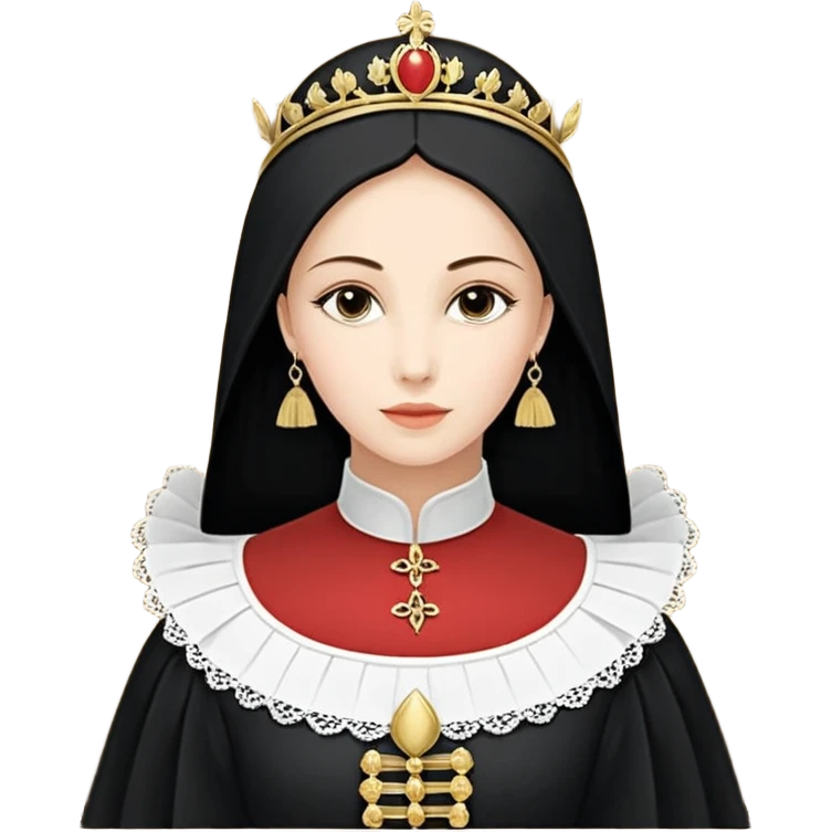 девушка вампир с темными волосами, очень бледной кожей и черным макияжем глаз emoji