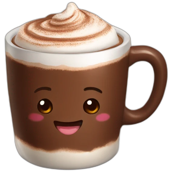 Chocolat chaud emoji