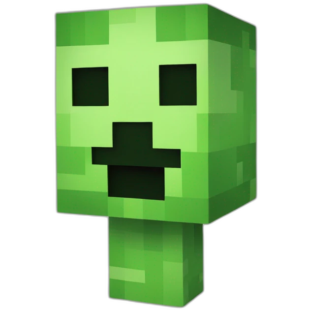 Minecraft creeper emoji