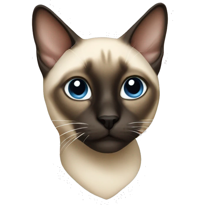 Siamese cat emoji