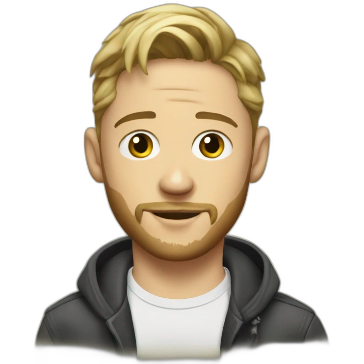 a young  blonde tom hardy emoji