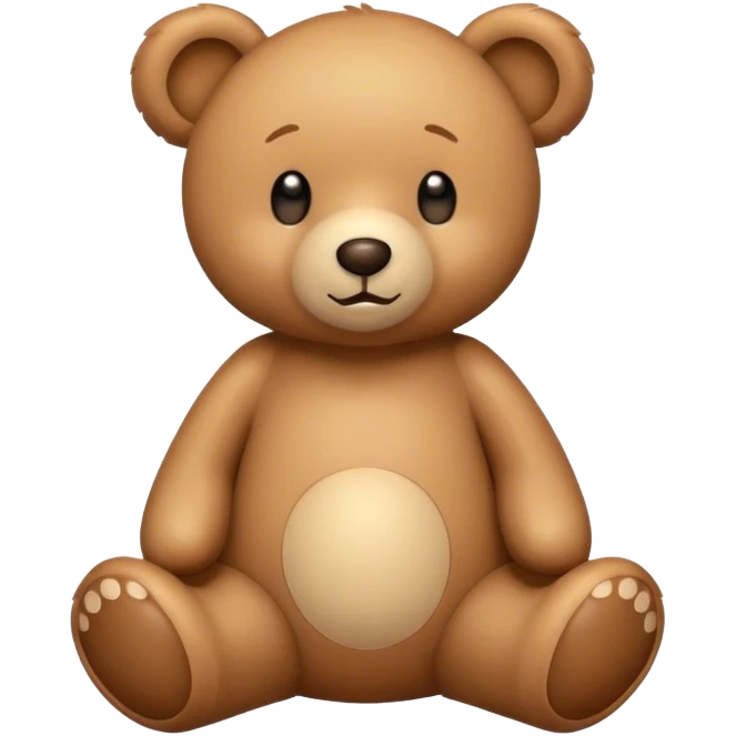 Light brown teddy bear  emoji
