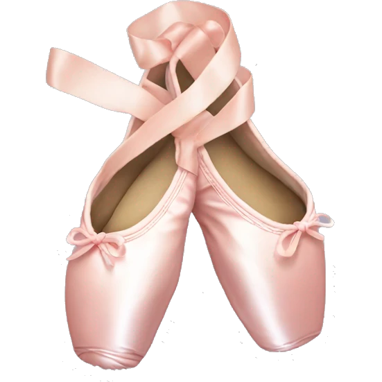 Pointe shoes emoji