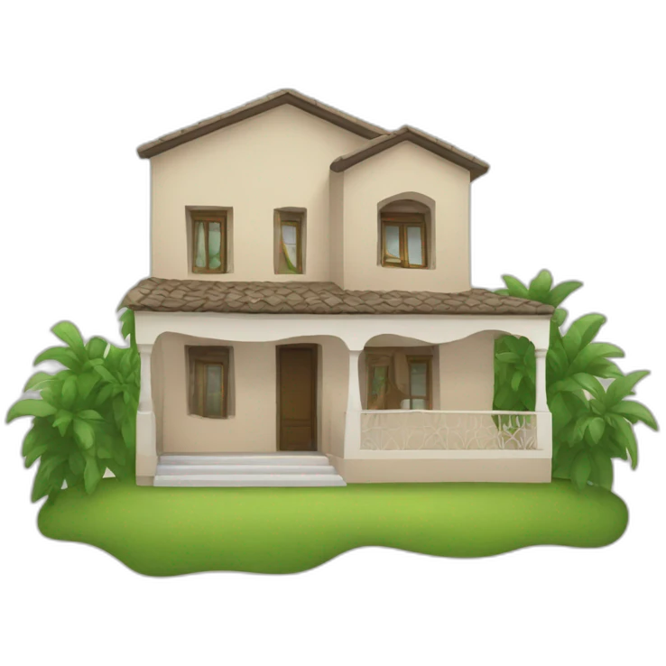 Saudi house wearing glasses emoji