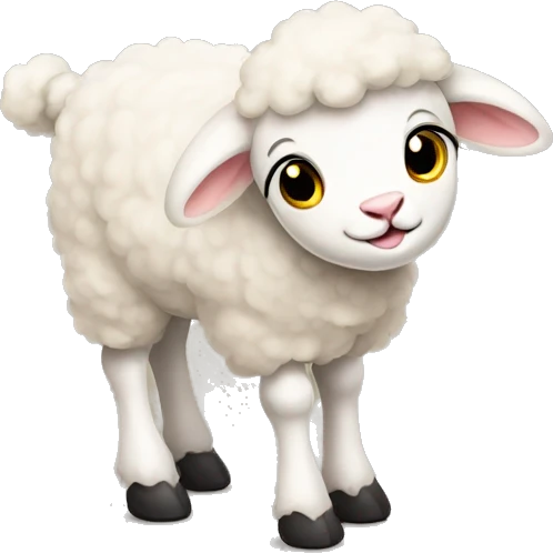 lanky lamb emoji
