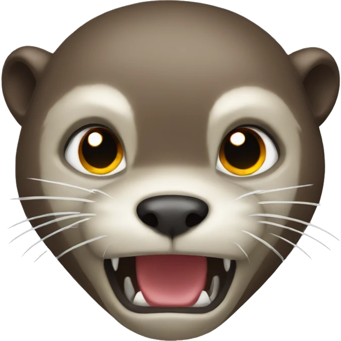 Angry otter emoji