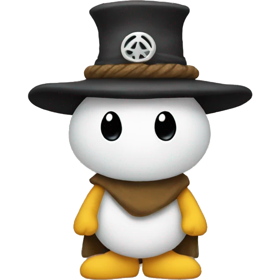 Woodstock as a pilgrim emoji