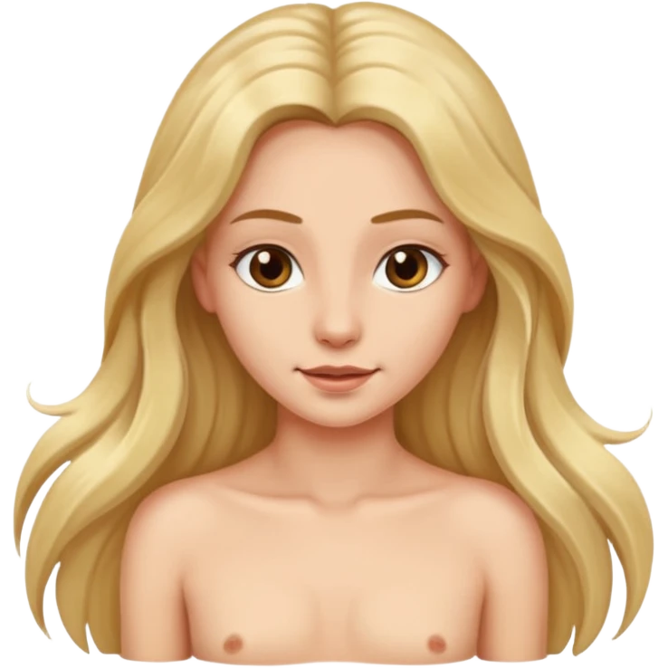 topless female emoji