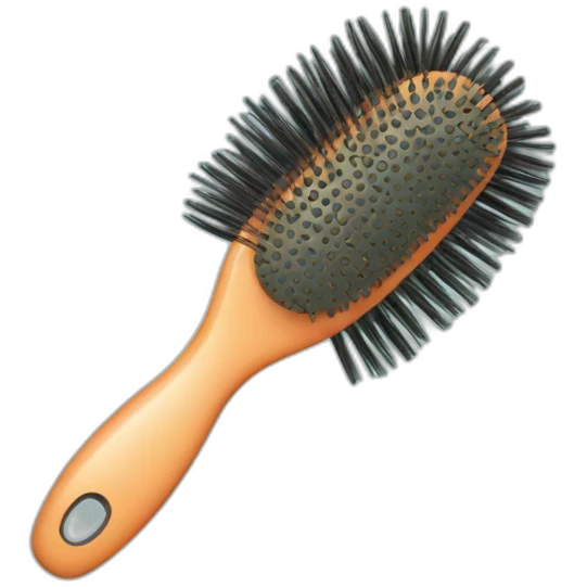 Hairbrush emoji