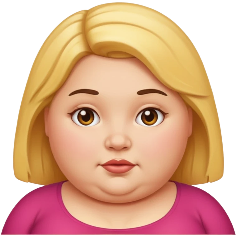 Fat girl emoji
