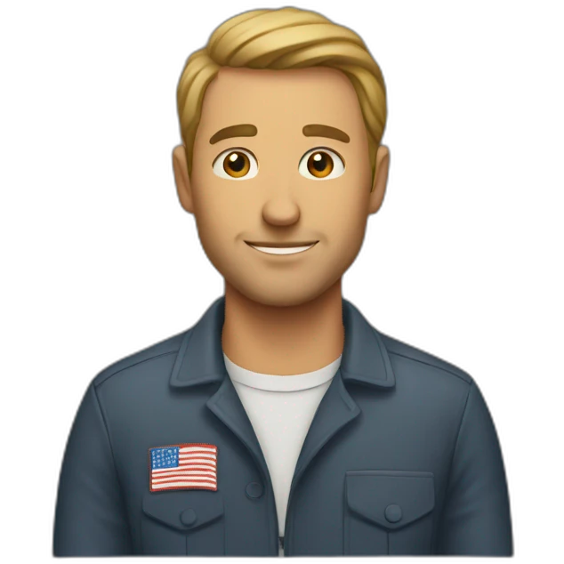 american man emoji