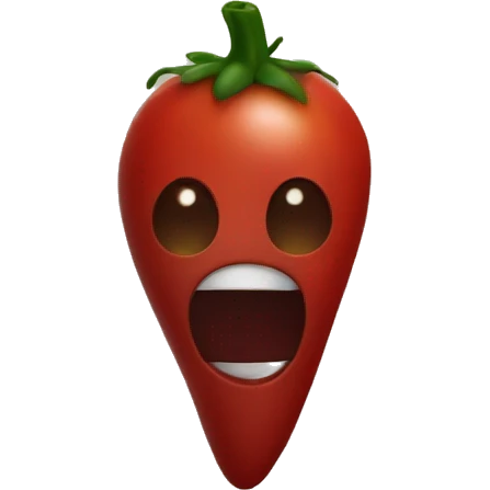 dark tomato emoji