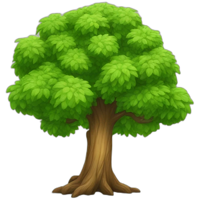  tree growing emoji
