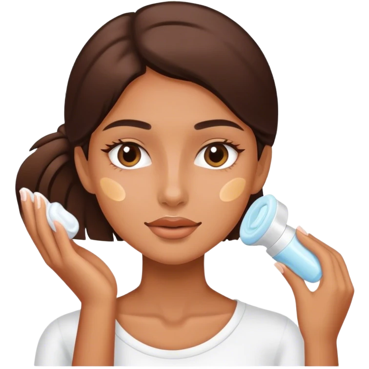 skin care girl emoji