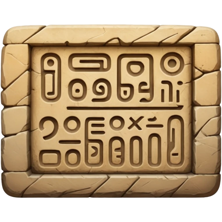 Hieroglyphs emoji