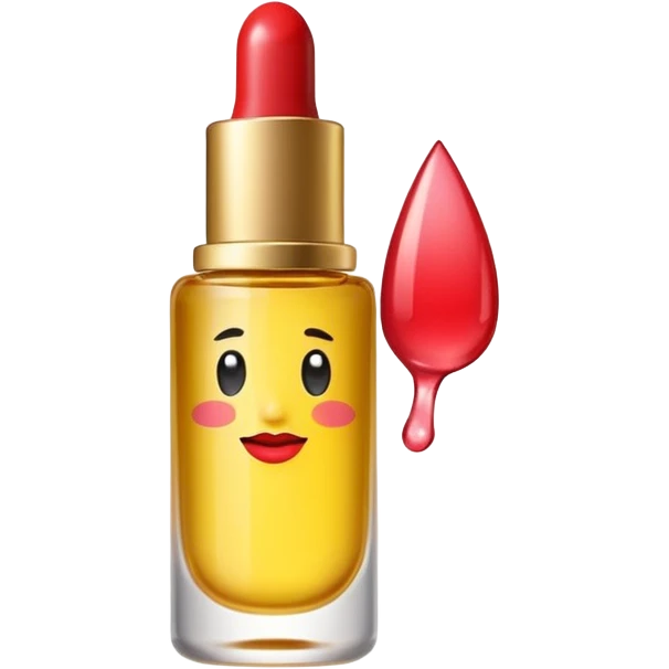 Lip oil emoji