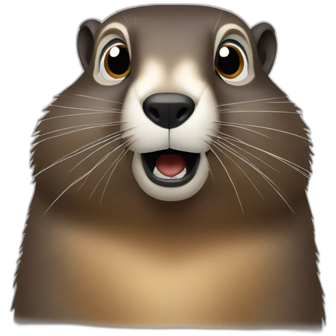 shocked marmot emoji