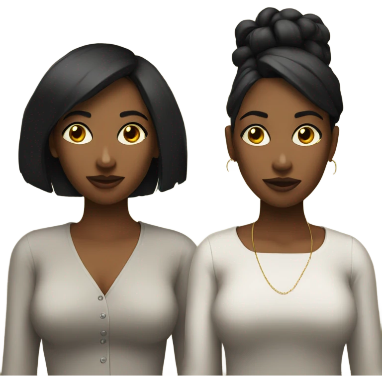 3 baddie women emoji