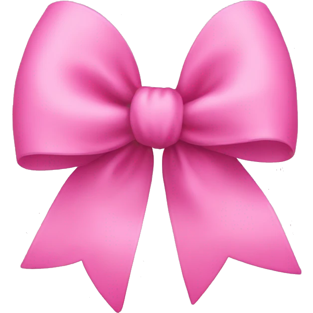 pink bow emoji