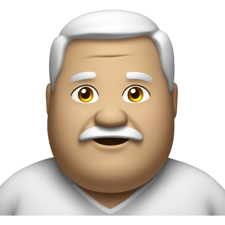 huge fat man emoji