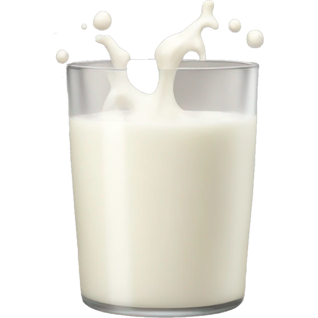 A deck with milk emoji