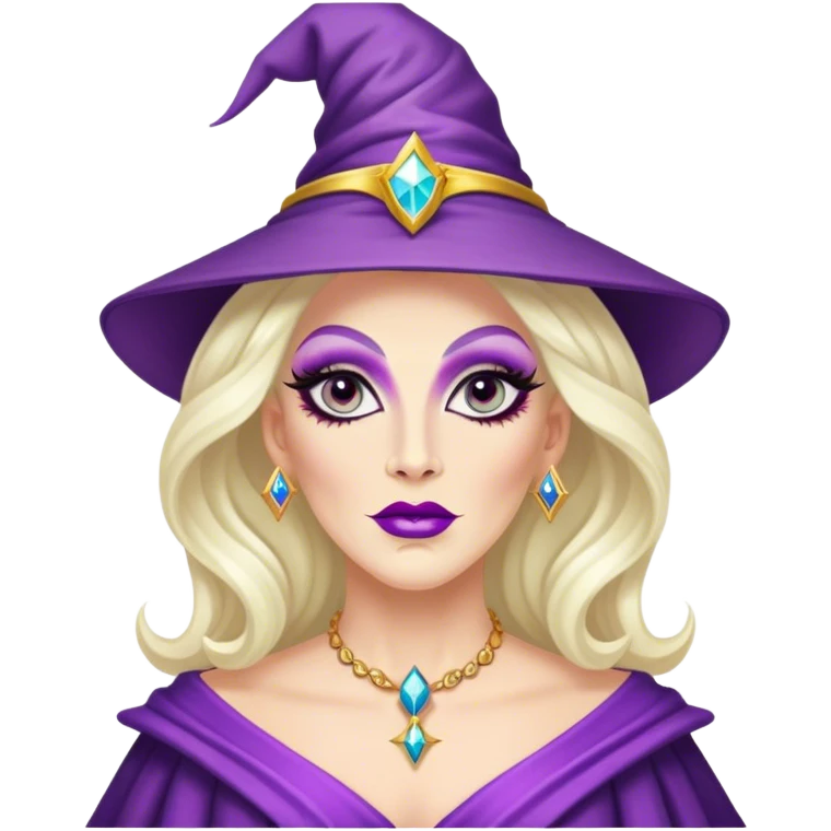 Drag queen wizard emoji