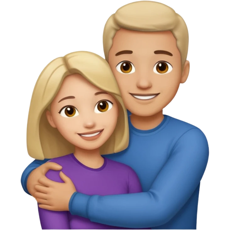 رجل لاصق على امراة emoji