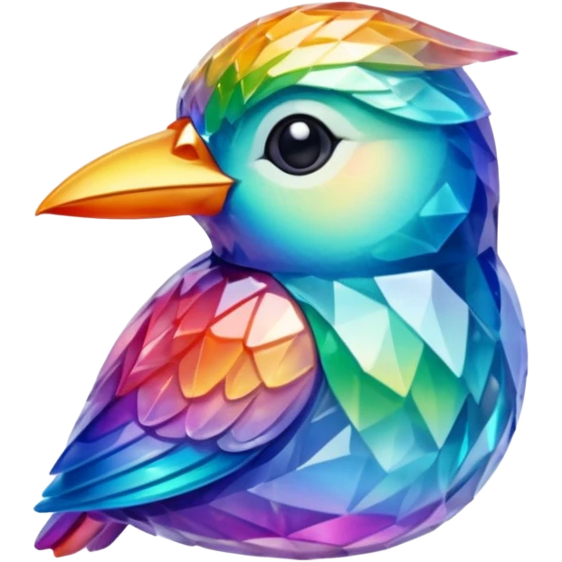 Crystal Bird  emoji