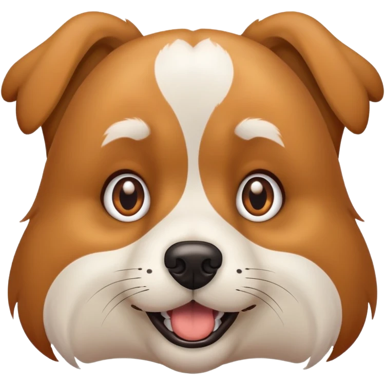 A sarcastic dog mocking your intelligence emoji