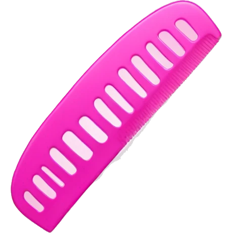 Pink Comb emoji