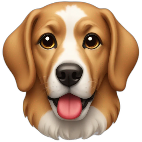 Dog lipstick emoji