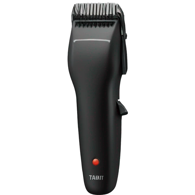 Hair trimmer black color emoji