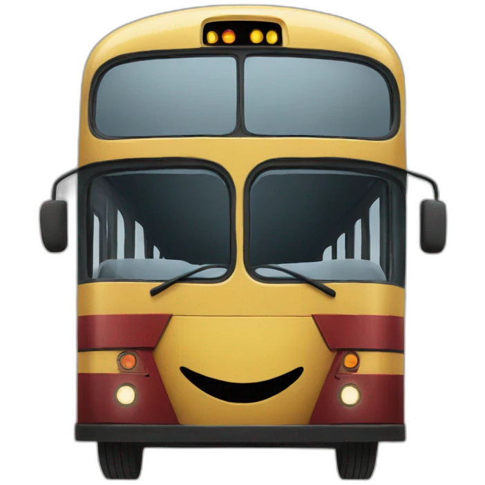 iron man on a bus emoji