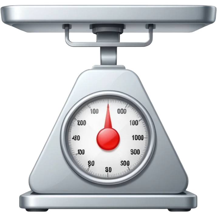 scale with a check mark emoji