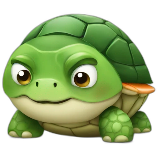 Turtle sad sushi emoji