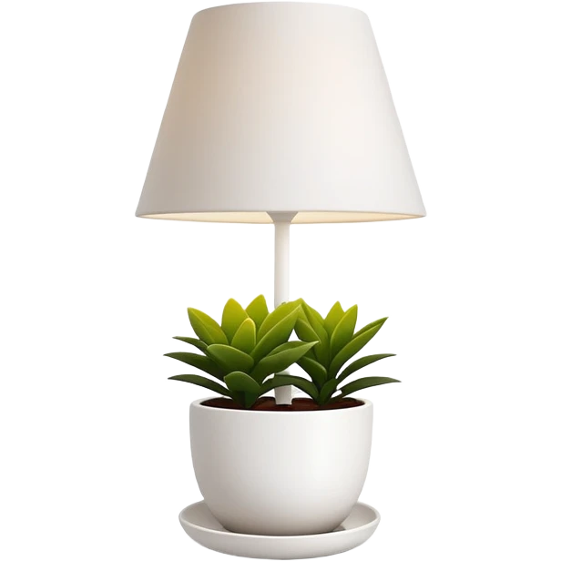 danish design lamp flowerpot emoji