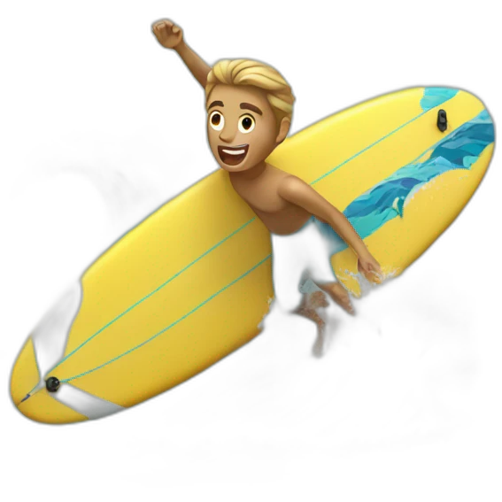 surfing emoji