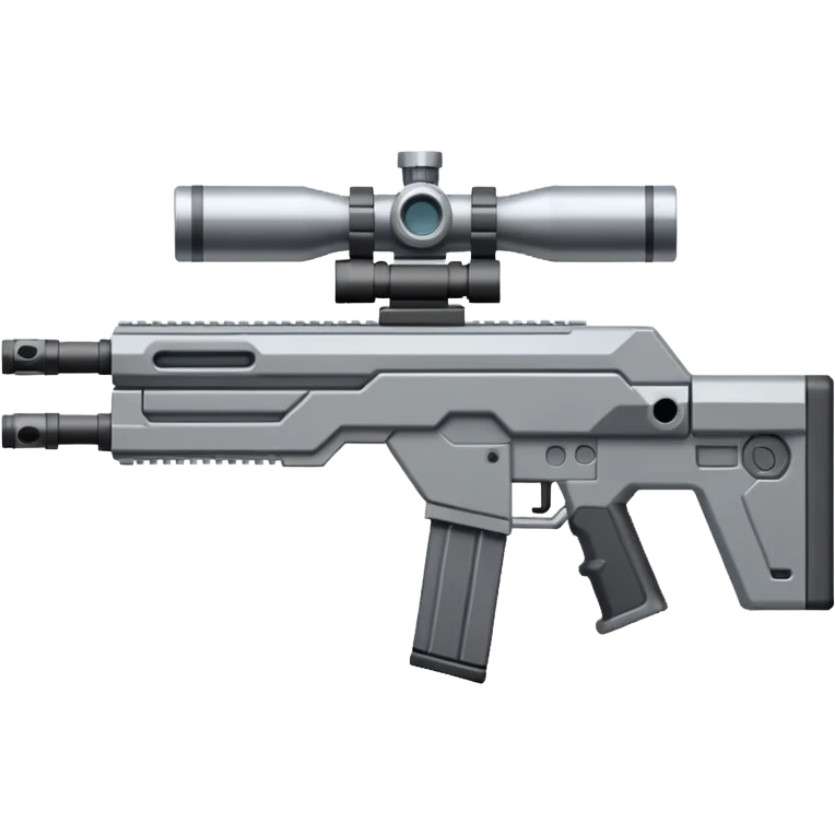 Halo sniper rifle pixel  emoji