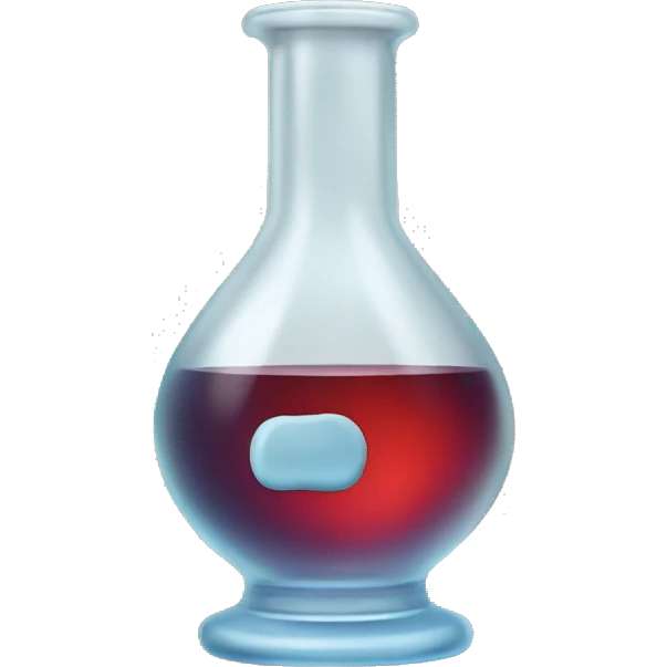 Chemical glassware alcohol lamp emoji