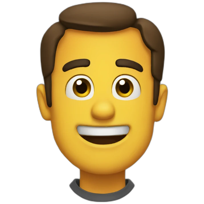 this is fine meme emoji