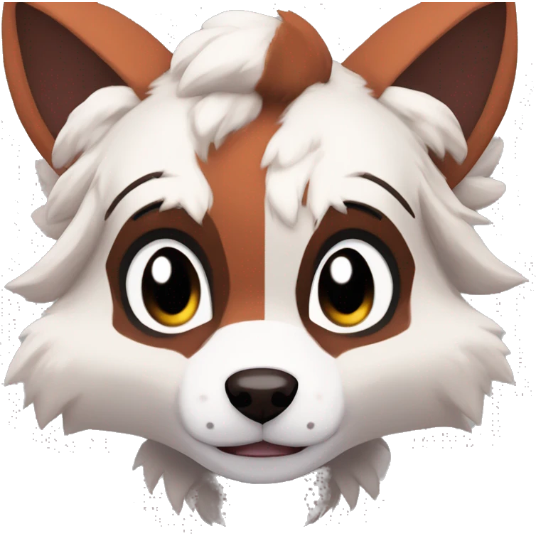 Lycanroc Vulpix Rocruff Furret Zigzagoon emoji
