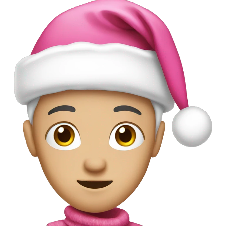 Pink Christmas  emoji