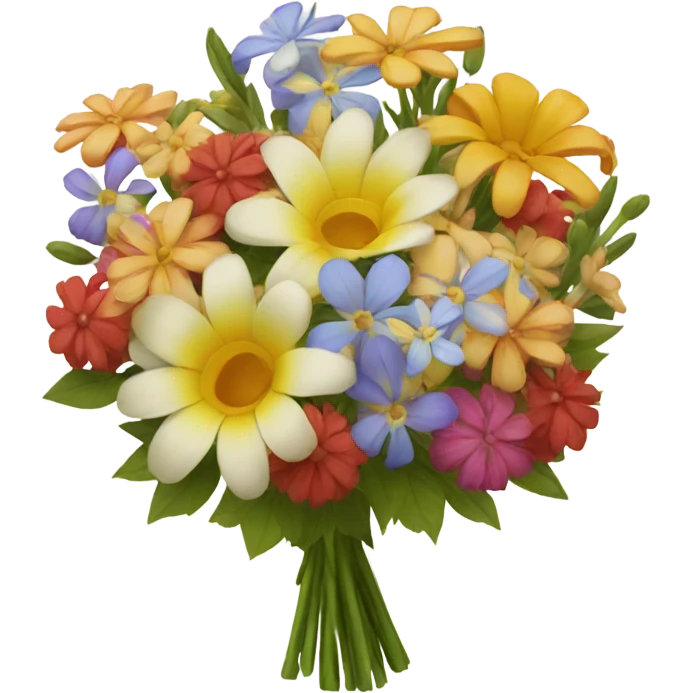 A unique flower bouquet  emoji