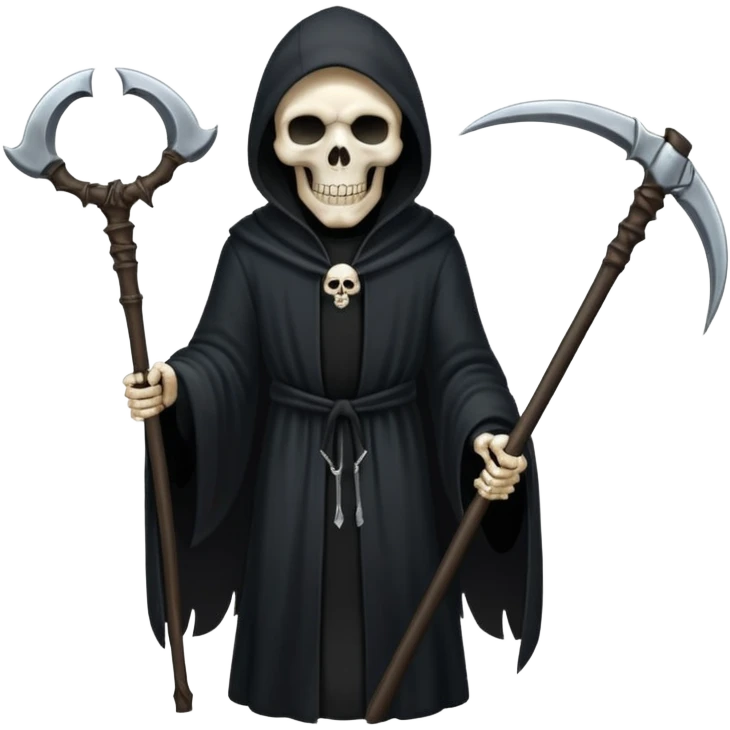 Grim reaper with site emoji